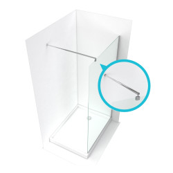 Barre de douche Parma 100cm – Découpable et Pratique | AURLANE