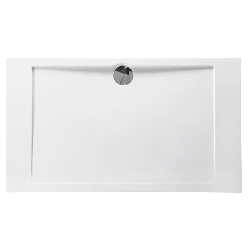 Receveur de douche Slim rectangulaire 100 x 80 cm ALLIBERT