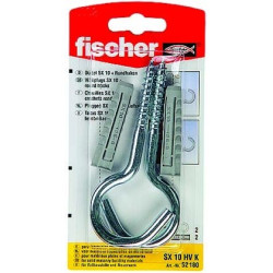 Cheville SX crochet rond 2 pièces – Fixation solide | FISCHER
