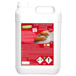 Acide chlorhydrique 5L FOREVER – Nettoyage puissant | FOREVER