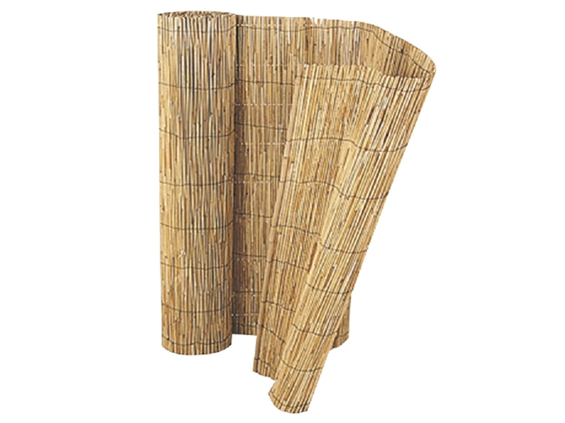 Brise Vue Bambou - 150cm (H) x 250cm (L) - Canisse 100% Bambou Naturel