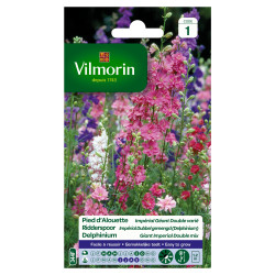 Pied d'alouette Impérial Géant Double – Fleurs Variées | VILMORIN