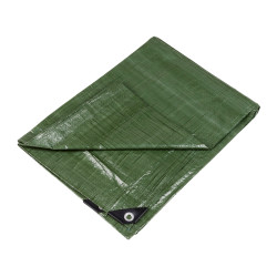 Bâche de protection verte 2 m x 3 m