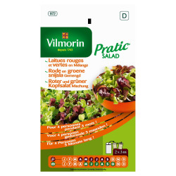 Semences Laitues Rouges & Vertes VILMORIN – Jardin Facile | VILMORIN