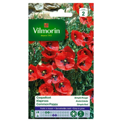 Semences Coquelicot Rouge VILMORIN – Fleurissez votre jardin | VILMORIN