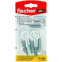Cheville SX 6x30 Nylon Blanc – Fixation Solide | FISCHER