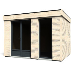 Abri de jardin bois Décor Home 3,48x2,82m | DÉCOR ET JARDIN