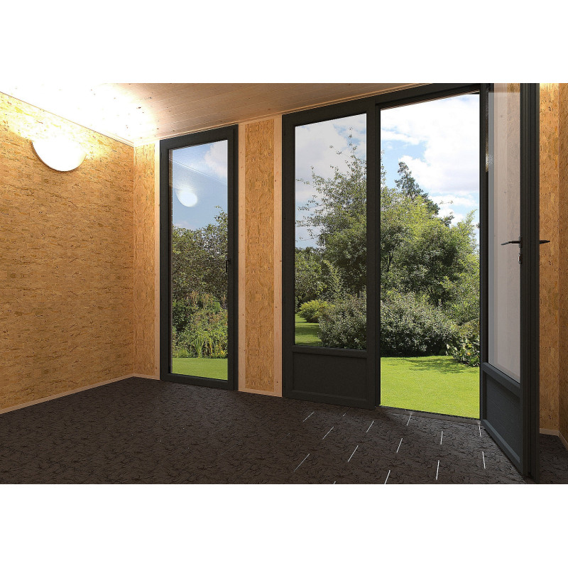 Abri de jardin bois Décor Home 3,48x2,82m | DÉCOR ET JARDIN