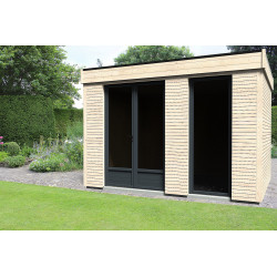 Abri de jardin bois Décor Home 3,48x2,82m | DÉCOR ET JARDIN