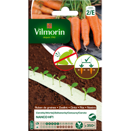 Ruban de carottes Nanco HF1 VILMORIN