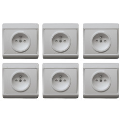 Prise Bipolaire Terre Encastrable 6p PROFILE – Sécurité | PROFILE

