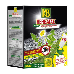 Herbatak Tube Désherbant Allées Terrasses 6 Pièces KB | KB HOME DEFENSE
