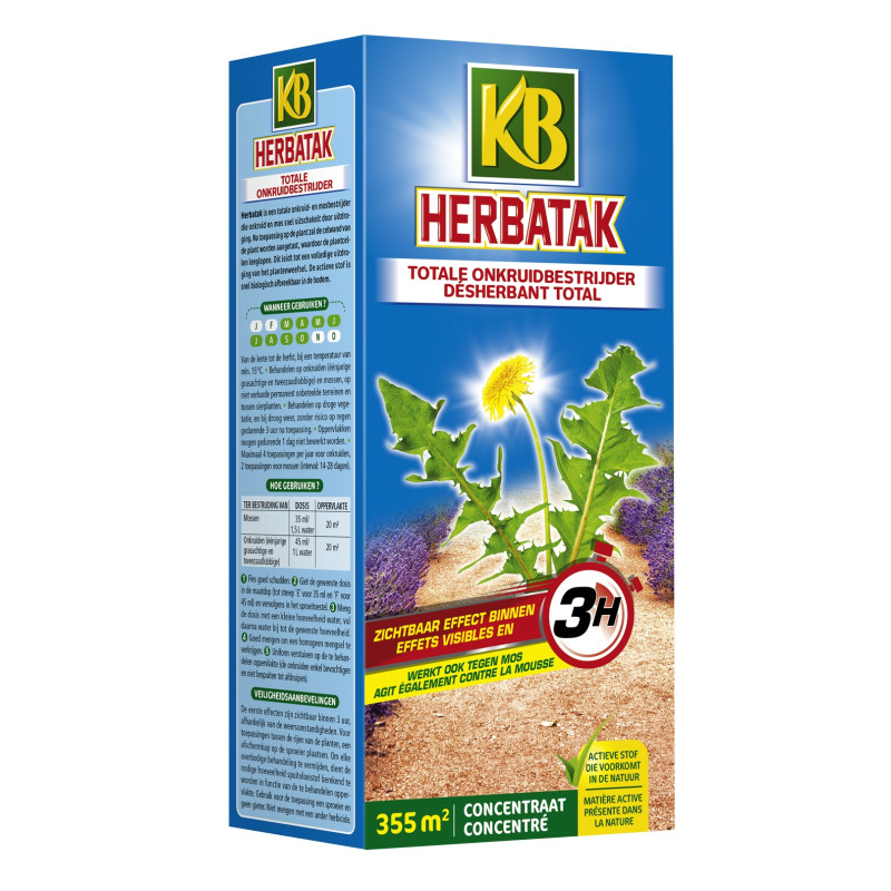 Désherbant Herbatak concentré 0,8 L KB