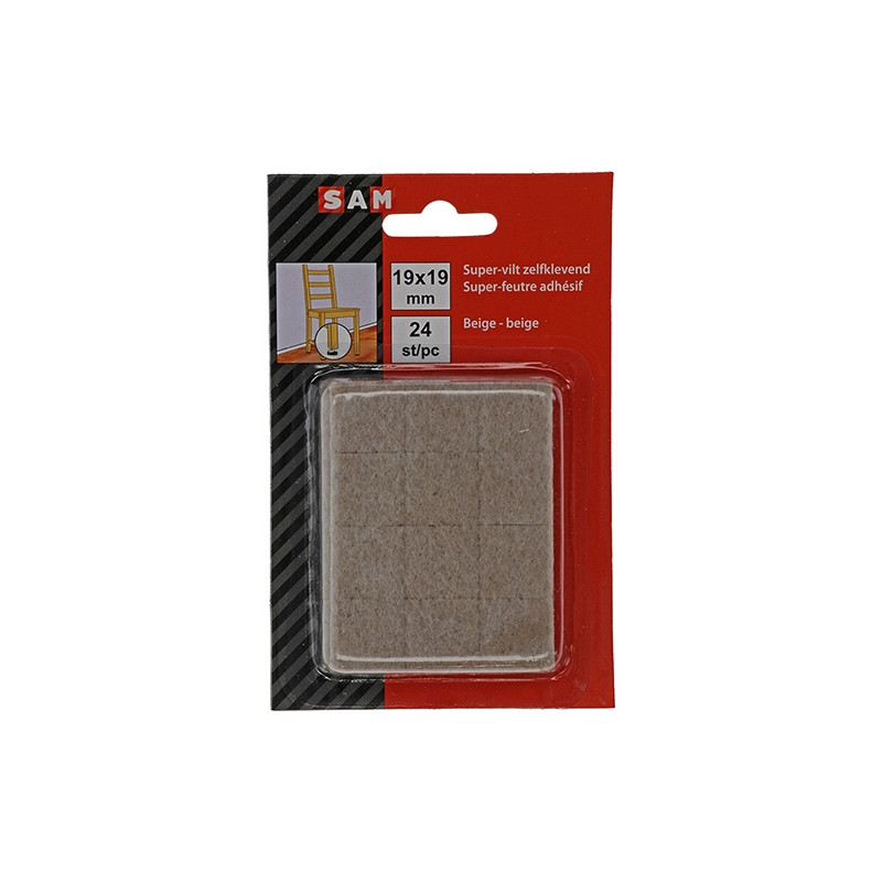 Super-feutre adhésif 19x19mm – Protège vos sols | SAM Super-feutre adhésif 19x19mm – Protège vos sols | SAM