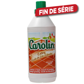 Produit nettoyant pour sols Extra huile de lin 1 L CAROLIN