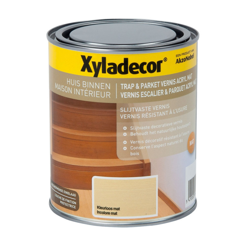 Vernis escalier et parquet XYLADECOR