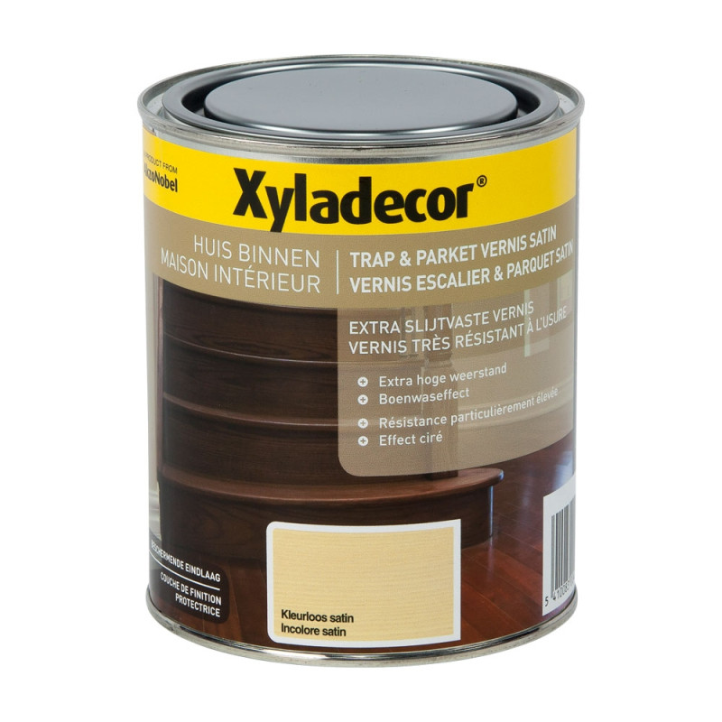 Vernis Escalier & Parquet satiné 0,75 L XYLADECOR