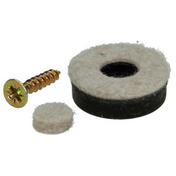 Feutre renforcé à visser 8 pièces – Protège vos sols | SAM