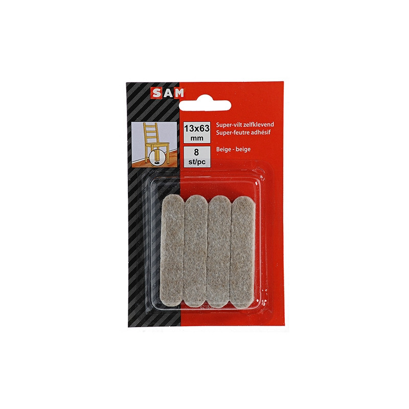 Super-feutre adhésif 13x63mm – Protège vos sols | SAM Super-feutre adhésif 13x63mm – Protège vos sols | SAM