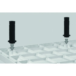 Jeu de pieds Helion 80–90 cm – Installation facile | VAN MARCKE GO