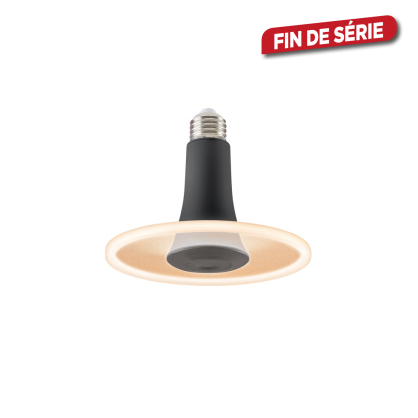 Ampoule radiance noire LED E27 blanc chaud dimmable 8 W SYLVANIA