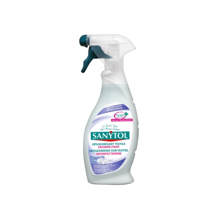 Spray désodorisant et désinfectant textile 0,5 L SANYTOL