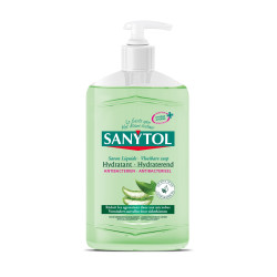 Savon Sanytol Antibactérien Hydratant – Mains Douces | SANYTOL