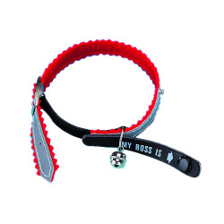 Collier pour chat My Boss rouge