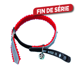 Collier pour chat My Boss rouge