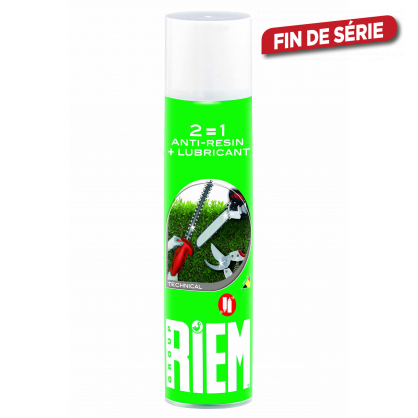 Spray anti-résine lubrifiant 0,4 L RIEM