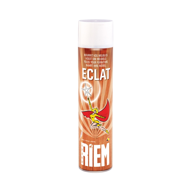 Spray cire bois éclat 0,6 L RIEM