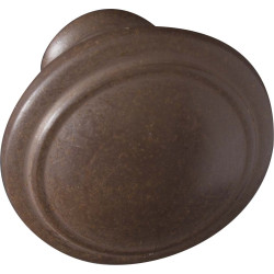 Bouton Zamac Brun Ø 35mm LINEA – Élégance et Durabilité | LINEA BERTOMANI