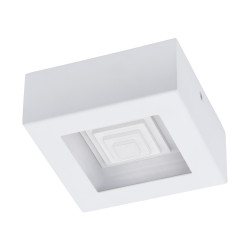 Eglo FRANIA-S Plafonnier en acier Blanc 17,3 W Eglo FRANIA-S Plafonnier en acier Blanc 17,3 W