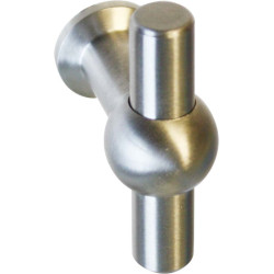 Bouton inox Ø 18 mm – Poignée robuste et durable | LINEA BERTOMANI