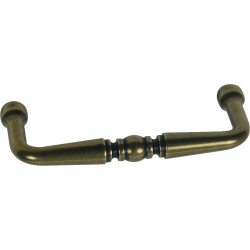 Poignée bronze zamac 96 mm – Style & Durabilité | LINEA BERTOMANI