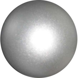 Bouton gris en plastique Ø 25 mm