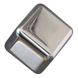 Bouton cubique en zamac