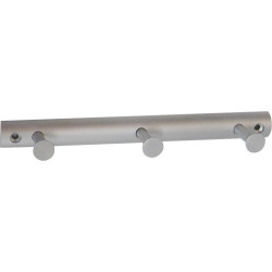 Porte-manteau Aluminium 3 Crochets – Gain de Place | LINEA BERTOMANI