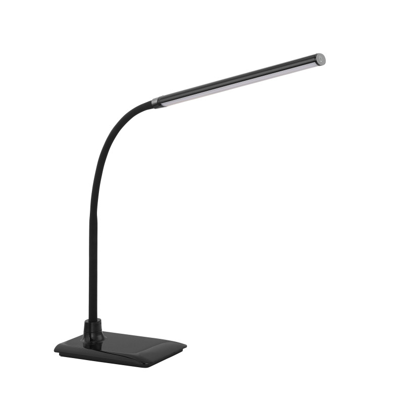 Lampe de bureau LED Touch Laroa noire 4,5 W EGLO