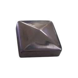 Capuchon Galvanisé Plat 70mm – Protection Poteaux | PRACTO GARDEN