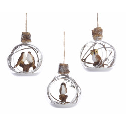 Boules Et Décorations De Noël En Verre En Plastique Et En