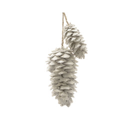 Pomme de pin à suspendre DECORIS – Déco festive | DECORIS

