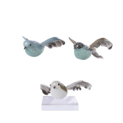 Oiseau en plumes DECORIS – Déco festive | DECORIS

