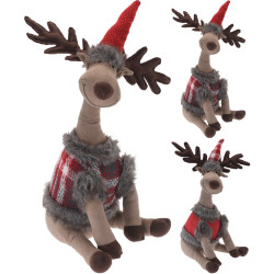 Arrêt de porte Renne – Déco Noël Festive

