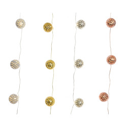 Guirlande de Noël LUMINEO 12 LED 1,1 m – Ambiance festive