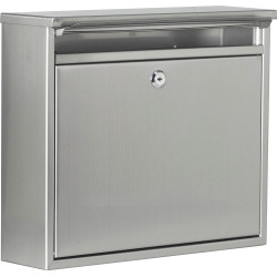 Boîte aux lettres Atlanta Inox – Sécurisée et Durable | PRACTO GARDEN