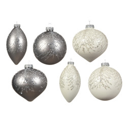 Ornement à suspendre en verre DECORIS – Décoration festive

