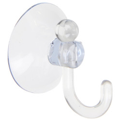 Ventouse transparente avec crochet 3M – Fixation solide
 Ventouse transparente avec crochet 3M – Fixation solide