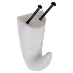 Crochet à clouer plâtre small blanc 3M – Fixation facile
 Crochet à clouer plâtre small blanc 3M – Fixation facile
