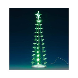 Figurine Arbre Noël Lumineux Vert LEMAX – Ambiance Magique

